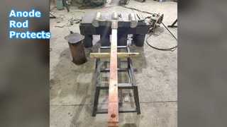 Το συγκρότημα ράβδων ανόδου προστατεύει τους θερμοσίφωνες